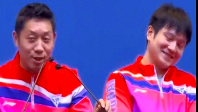 英国乒乓球队逆转日本乒乓球队，许昕送出助攻