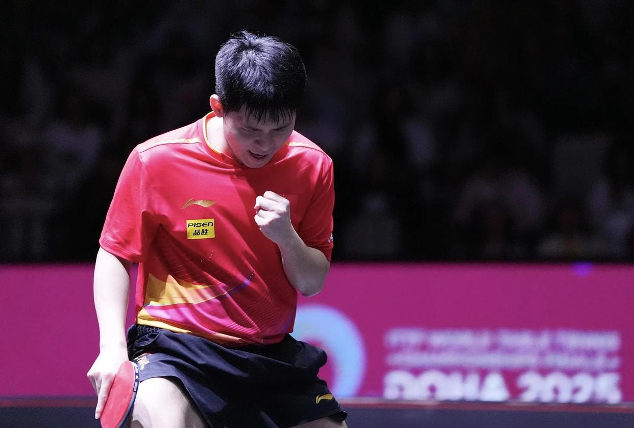 中国队鏖战奥地利队,梁靖崑刷新纪录 中国队鏖战奥地利队,梁靖崑刷新纪录